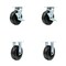 Service Caster Assure Parts 190VCAST690 Replacement Caster Set with Brakes, 4PK ASS-SCC-30CS620-PHR-TLB-2-R-2 - alternate 1